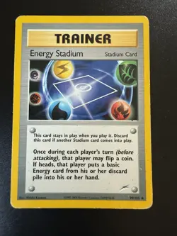 Pokemon TCG Neo Destiny #99/105 Energy Stadium HP - Image 1