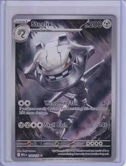 Pokemon Mega Evolution Steelix 150/132 Illustration Rare IR NM/MINT - Image 2