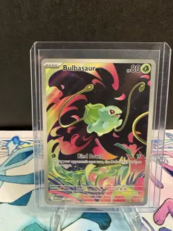 Pokemon TCG: Mega Evolutions Bulbasaur #133 IR NM - Image 2