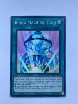 YUGIOH BINGO MACHINE, GO!!! SUPER RARE NM RA02-EN062 - Image 1