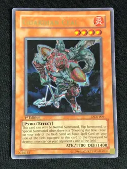 YUGIOH GUARDIAN CEAL DCR-006 1ST ULTRA LP - Image 1
