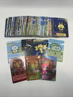 100+ Card Lot - Pokiebubies Fan Art Custom Derpy Leafeon Squirtle Bulbasaur + - Image 1