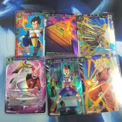 Bandai Dragon Ball Super Card Game TCG Card Lot Of Roughly 150 Bulk Cards NM/M - Image 4