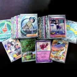 Pokemon Trading Card Bulk Lot Scarlet & Violet SAR SR AR REx Mix 200 Cards From - Image 1