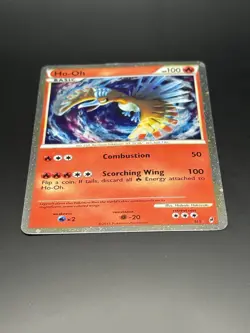 Pokemon TCG Ho-Oh SL5 Shiny Holo Card Call of Legends Series Near Mint - Image 2