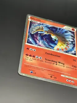 Pokemon TCG Ho-Oh SL5 Shiny Holo Card Call of Legends Series Near Mint - Image 3