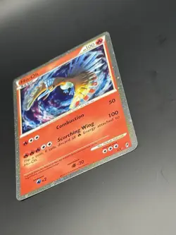 Pokemon TCG Ho-Oh SL5 Shiny Holo Card Call of Legends Series Near Mint - Image 4