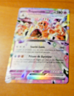 POKEMON FRANCAISE CARD HOLO CARTE Trepassable EX 091/191 SSP Etincelles MINT - Image 1
