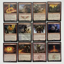 MTG Lot of 48 Red Rares - No Dupes - NM - Image 2