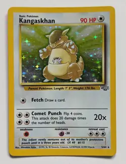 Kangaskhan | 5/64 | Jungle | Pokemon TCG WOTC | Holo Rare | MP - Image 1