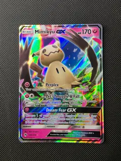 Mimikyu GX 149/214 Lost Thunder Ultra Rare Holo Pokemon Card | Mint - Image 1