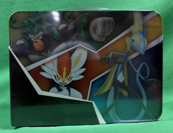 2020 Pokemon TCG Fall Charizard Collectors Treasure Chest Lunch Box Tin ~ Sealed - Image 2