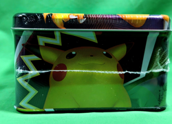 2020 Pokemon TCG Fall Charizard Collectors Treasure Chest Lunch Box Tin ~ Sealed - Image 3