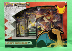 Pokemon TCG Celebrations Collection Lance's Charizard V Box...New Sealed!!! 820650101625 - Image 2