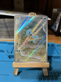 2023 Pokemon Squirtle, Wartortle, & Blastoise EX Scarlet & Violet 151 IR/SIR Set - Image 2