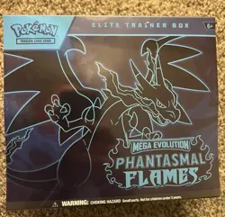 Mega Evolution Phantasmal Flames Elite Trainer Box (ETB) - Sealed - Image 1