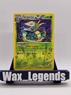 Serperior RC3/RC25 Holo Radiant Collection Pokemon BW Legendary Treasures - Image 1