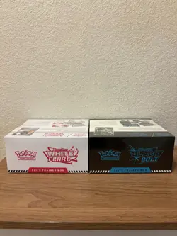 Pokemon Black Bolt and White Flare Elite Trainer Box ETB Set of 2 Sealed New - Image 5