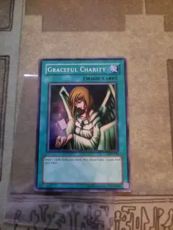 YUGIOH GRACEFUL CHARITY SDP-040 SUPER UNLIMITED ED LP - Image 2