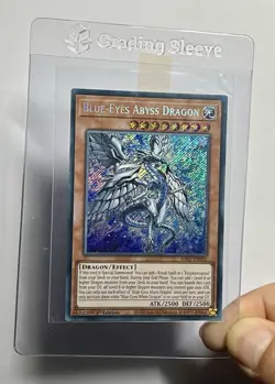Blue-Eyes Abyss Dragon RA01-EN016 (NM) Secret Rare 1st Edition YuGiOh! TCG - Image 3