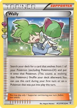 Wally RC27/RC32 Uncommon Generations: Radiant Collection Pokemon Card - Image 1