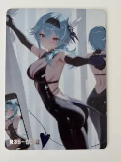 Eula R-35 Illustration Reluctant Card Set Genshin Impact - Image 1