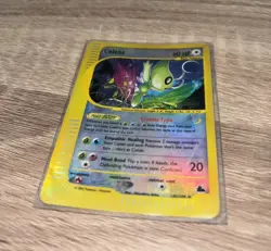 Celebi Pokemon Card - 145/144 - Crystal Reverse Holo - 2003 - Nintendo - Rare - Image 3