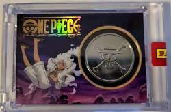 Panini One Piece Treasure Box Collection Luffy Card Mit Silber Coin - Image 1