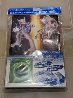 Mega Mewtwo X Y Card Box Pokemon Center Japan 2015 Exclusive Sealed - Image 1