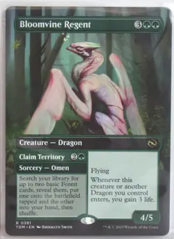 Bloomvine Regent [New, Near Mint] Borderless {Tarkir: Dragonstorm} - Image 1