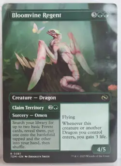 Bloomvine Regent [New, Near Mint] Borderless {Tarkir: Dragonstorm} - Image 2
