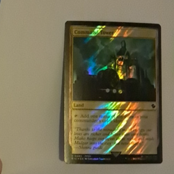 Command Tower Surge FOIL NM FINAL FANTASY VII FFVII Magic the Gathering MTG - Image 1