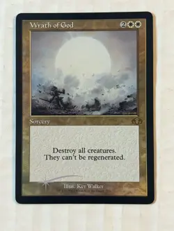 Wrath of God Dominaria Remastered Foil NM - Image 1