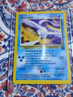 Pokemon TCG WOTC Articuno 22 Black Star Promo Aoki Error NM! - Image 1