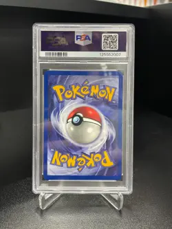 Pokemon TCG Pikachu (Red Cheeks) 1ST EDITION Jungle Set 60/64 PSA 8 NEAR MINT - Image 2