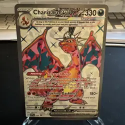 Pokemon Charizard ex SVP 056 Tera Dark | Scarlet & Violet Promo | NM/M - Image 1