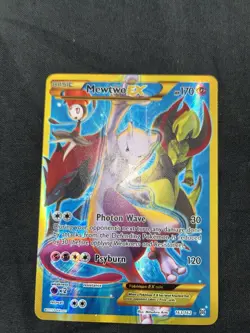 Pokemon XY Mewtwo Secret Rare Lot Of Two - MP/LP - See Photos - Image 2