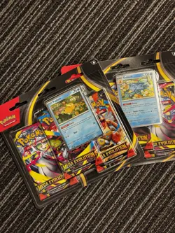 Pokemon TCG: Mega Evolution Psyduck Triple Booster Pack Blister Sealed ??? - Image 1