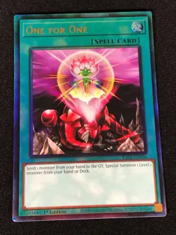 Yugioh One for One RA03-EN056 1st Ultimate (NM) - Image 1