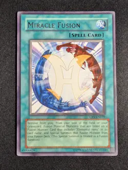 Yugioh - Miracle Fusion CRV-EN039 Unlimited Edition Rare LP - Image 1
