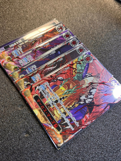 OP13 Five Elders Special Red Parallel ONE PIECE CARD GAMES Japanese GOD PACK - Image 2