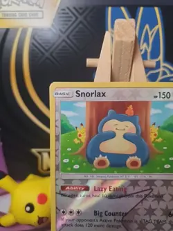 Pokemon Snorlax Unbroken Bonds Holo Card 158/214 Reverse Holo - Image 2