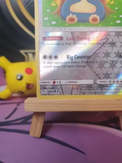 Pokemon Snorlax Unbroken Bonds Holo Card 158/214 Reverse Holo - Image 5