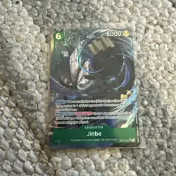 One Piece Card Game Jinbe (Alternate Art) OP11-031 Super Rare NM English - Image 1