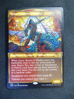 Astor Bearer of Blades - Dominaria United - Mtg Card #7VB - Image 1