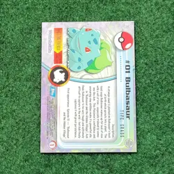 TOPPS Pokemon Bulbasaur #01 Holo Card - Image 3