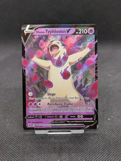 Hisuian Typhlosion V 053/189 Astral Radiance Pokemon Card NM/M - Image 1
