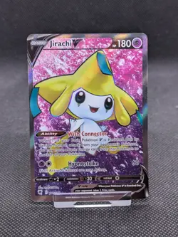 Jirachi V 170/189 Astral Radiance Sword & Shield Full Art Pokemon Card NM/M - Image 1
