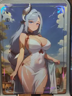 Shenhe Meika Club Goddess Story Card SP SP-15 Anime Waifu Genshin Impact - Image 1