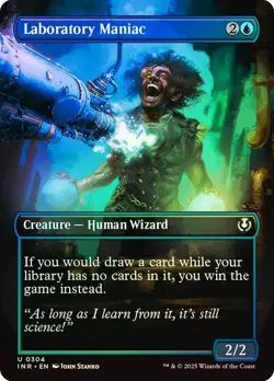 Laboratory Maniac Foil Borderless Innistrad Remastered NM MTG - Image 1